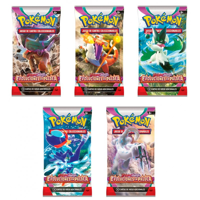 Cartas Pokémon Evoluciones de Paldea (Paldea Envolved)