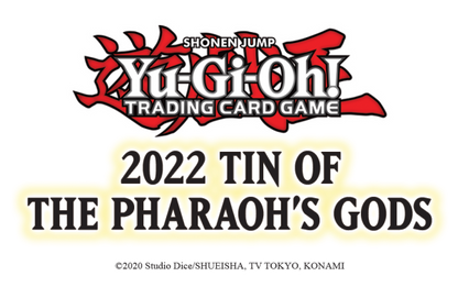 Yu-gi-oh! Shonen Jump 2022 Tin of Pharaoh's Gods (Dioses del Faraón)