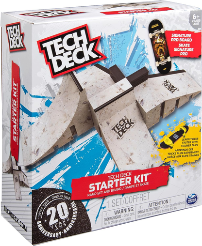 TECH DECK STARTER KIT (RAMP SET AND BOARD)