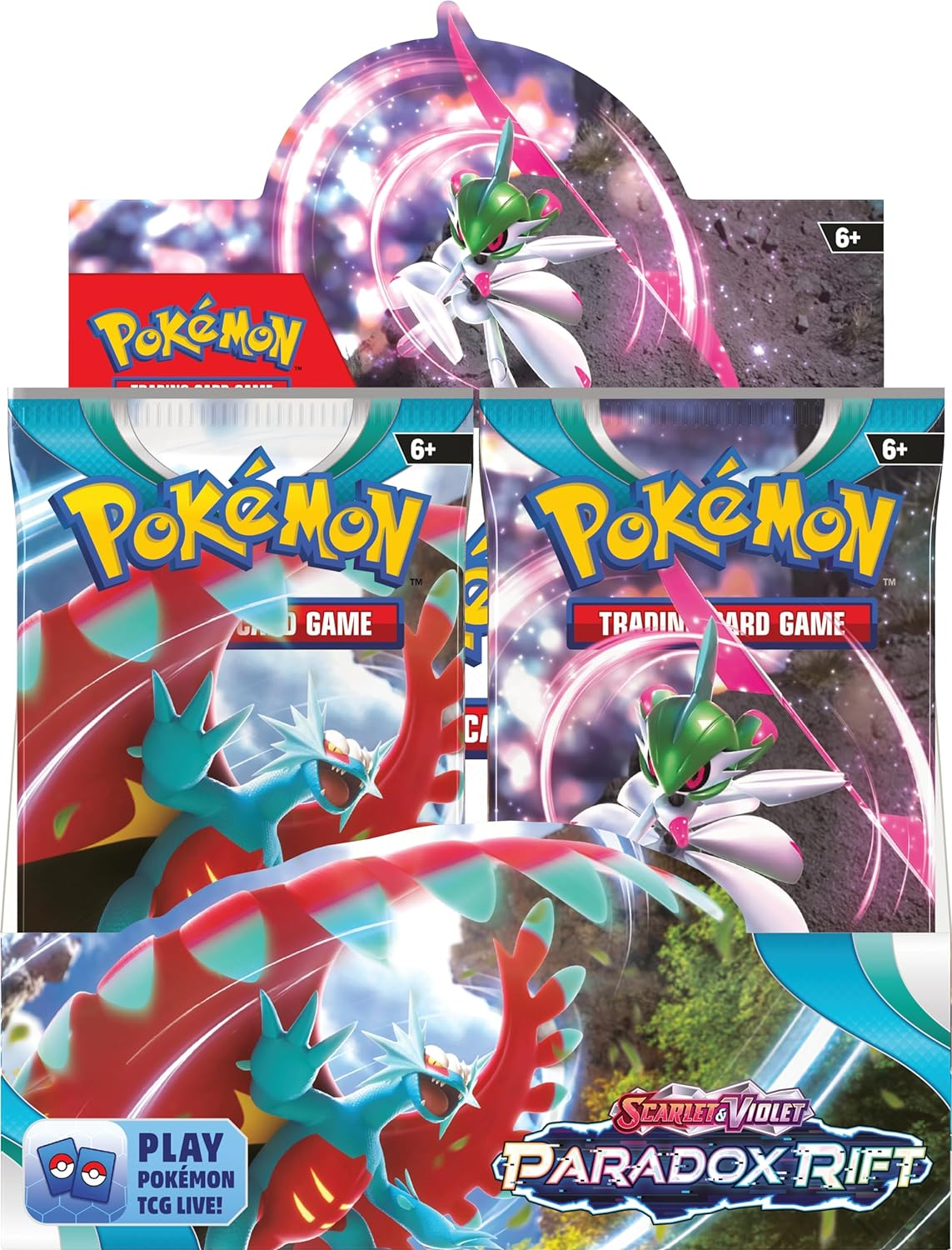 CARTAS POKÉMON TCG: SCARLET Y VIOLET: PARADOX RIFT.