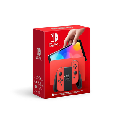 Nintendo Switch Oled 64gb Edición Especial Mario Red Color Rojo