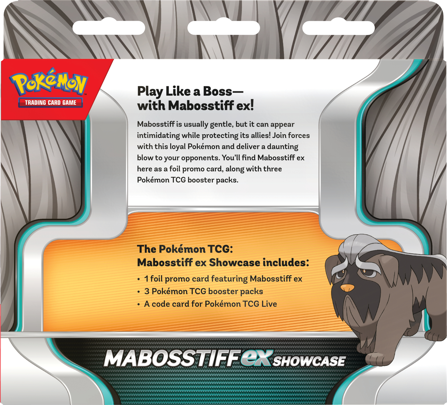 Pokémon Mabosstiff EX SHOWCASE