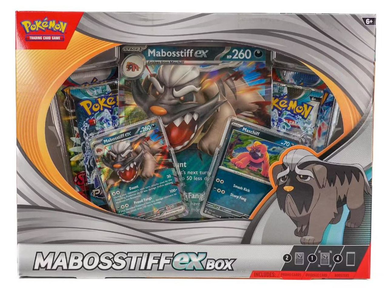 Pokémon Mabosstiff EX BOX
