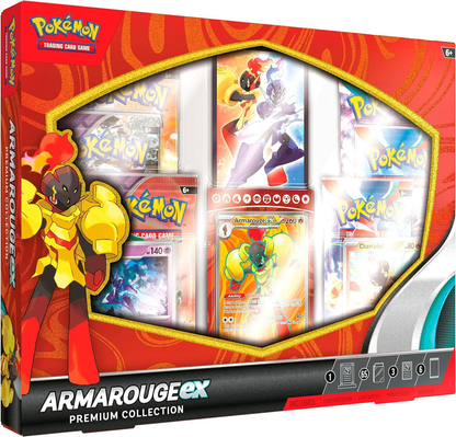 Cartas Pokémon Armarouge ex Premium Collection