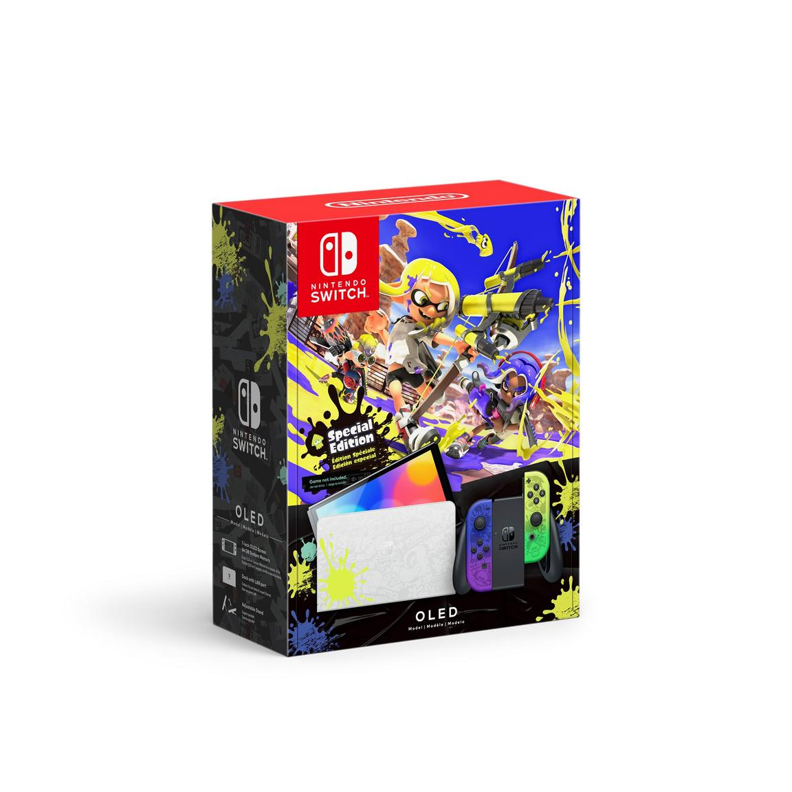 Nintendo Switch OLED Model Splatoon 3 Special Edition + De regalo una mica