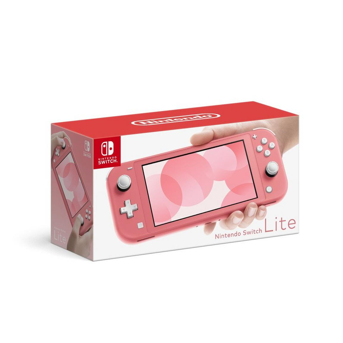 Nintendo Switch Lite Handheld Console - Coral