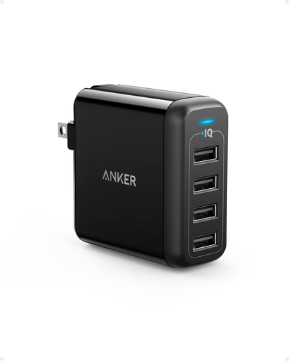 ADAPTADOR ANKER POWERPORT 4 MULTI-DEVICE 40W