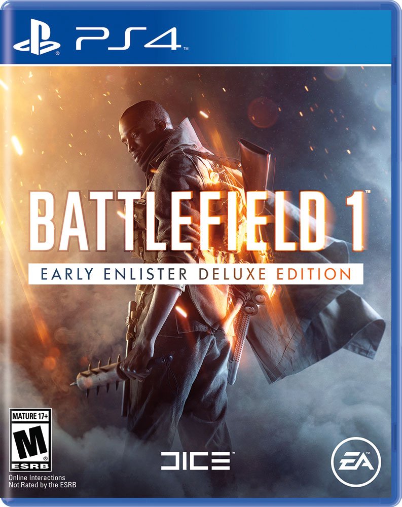 JUEGO PS4 BATTLEFIELD 1 EARLY ENLISTER DELUXE EDITION