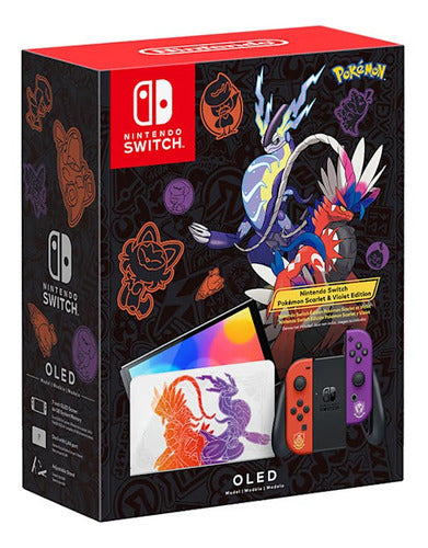 Nintendo Switch OLED Edición Pokémon Scarlet & Violet